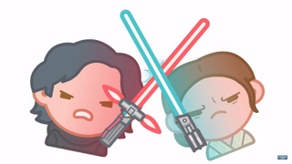 <i>The Force Awakens</i> in 3 minutes, told almost entirely with emoji